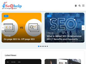 '4seohelp.com' screenshot