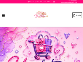 yuributiquemx.shop homepage screenshot