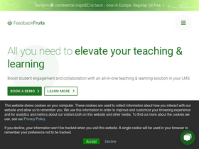 'feedbackfruits.com' screenshot