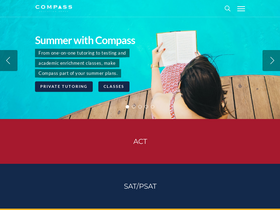 'compassprep.com' screenshot