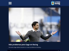 'elprimergrande.com' screenshot