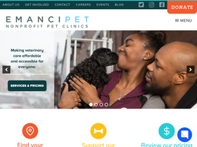 'emancipet.org' screenshot