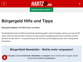 'hartziv.org' screenshot