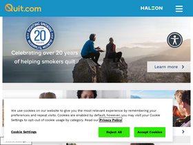 'quit.com' screenshot