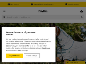 'naylors.com' screenshot