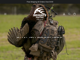 insightsoutdoors.com homepage screenshot