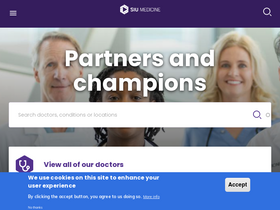 'siumed.org' screenshot