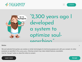 'teledipity.com' screenshot