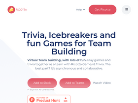 'ricotta.team' screenshot