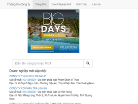 'tratencongty.com' screenshot