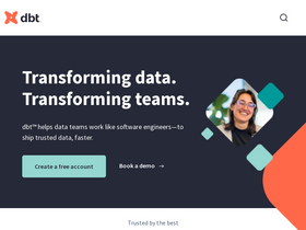 'getdbt.com' screenshot