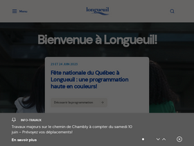 'longueuil.quebec' screenshot