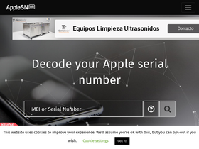 'applesn.info' screenshot