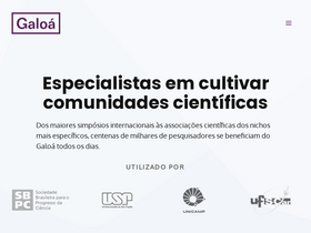 'galoa.com.br' screenshot