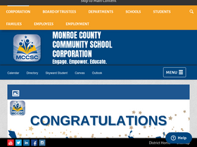'mccsc.edu' screenshot