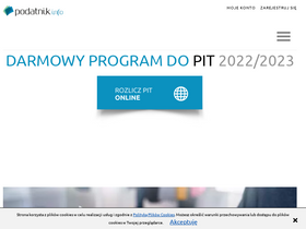 'podatnik.info' screenshot