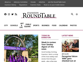 'evanstonroundtable.com' screenshot