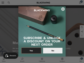 'blackwing602.com' screenshot