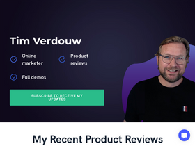 'timverdouw.com' screenshot