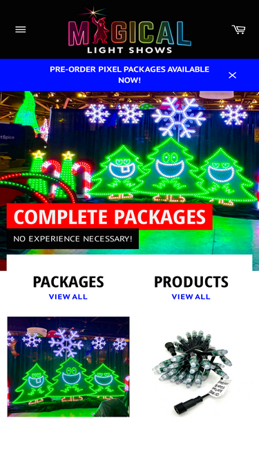 magicallightshows.com