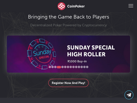'coinpoker.com' screenshot
