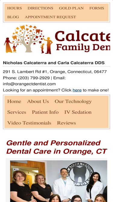 orangectdentist.com