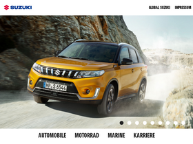 'suzuki.de' screenshot