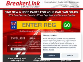 'breakerlink.com' screenshot