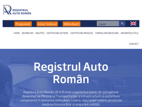 'rarom.ro' screenshot