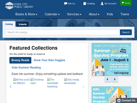 'icpl.org' screenshot