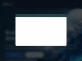 'runonflux.io' screenshot