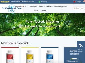 'glucosamine.com' screenshot