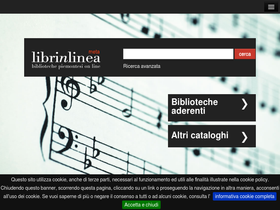 'librinlinea.it' screenshot