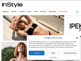 'instyle.com.tr' screenshot