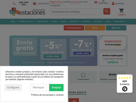 'farmacia4estaciones.es' screenshot