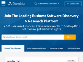 'financesonline.com' screenshot