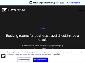 'hotelengine.com' screenshot