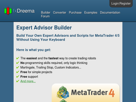 'fxdreema.com' screenshot