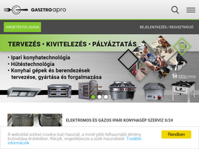 'gasztroapro.hu' screenshot