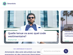 'amonavis.fr' screenshot