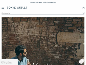 'bonnegueule.fr' screenshot