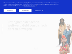 'visa.de' screenshot