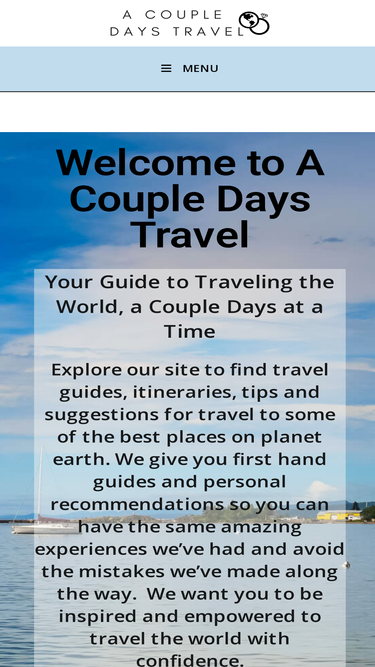 acoupledaystravel.com