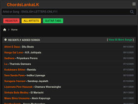 'chordslankalk.com' screenshot