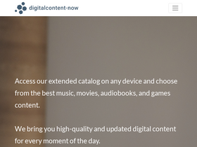 'digitalcontent-now.com' screenshot