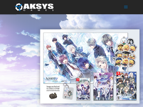 'aksysgames.com' screenshot