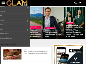 'glamadelaide.com.au' screenshot