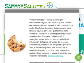 'saperesalute.it' screenshot