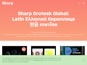 'sharptype.co' screenshot