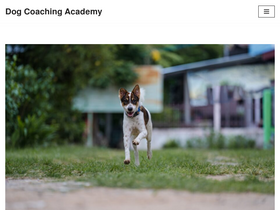 'dogcoachingacademy.com' screenshot